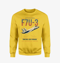 Thumbnail for F7U-3 Cutlass design on yellow sweatshirt