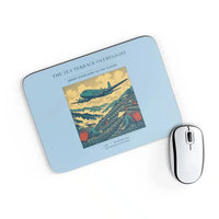 Thumbnail for VINTAGE G4342 - The Tea Terrace Overflight - Designed Mouse Pads design on lightblue rectangle