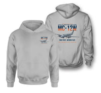 Thumbnail for MC-12W LIBERTY design on light gray hoodie