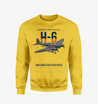 Thumbnail for Heinkel He 111H-6 design on yellow sweatshirt