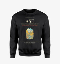 Thumbnail for Aspen - Pitkin County Airport ASE Sweatshirt - Black