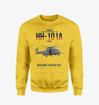 Thumbnail for Leonardo HH-101A Caesar design on yellow sweatshirt