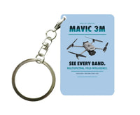 Thumbnail for DJI Mavic 3 Multispectral Key Chain design on light blue key chain