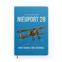 Thumbnail for Nieuport 28C.1 design on turquoise notebook