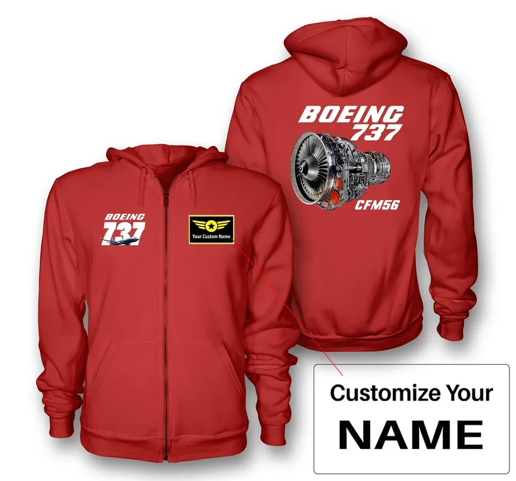 Customisable Boeing 737 Hoodie - view 9