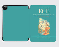 Thumbnail for Eagle County Regional Airport (EGE) design on turquoise ipad tablet case