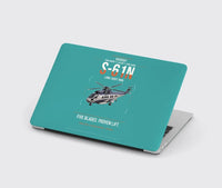 Thumbnail for Sikorsky S-61N design on turquoise MacBook case