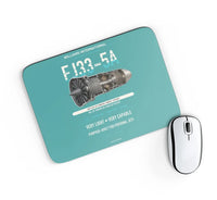 Thumbnail for FJ33-5A design on turquoise rectangle mouse pad
