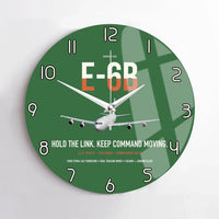 Thumbnail for E-6B Mercury design on green no frame wall clock