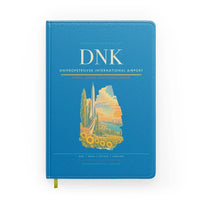 Thumbnail for Dnipropetrovsk International Airport (DNK) design on turquoise notebook