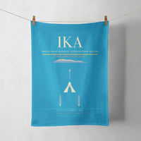 Thumbnail for Tehran Imam Khomeini International Airport (IKA) design on turquoise towel
