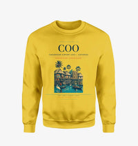 Thumbnail for Cadjehoun Airport (COO) design on yellow sweatshirt
