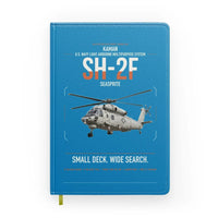 Thumbnail for Kaman SH-2F Seasprite design on turquoise notebook