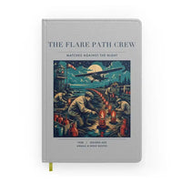 Thumbnail for VINTAGE G4252 - The Flare Path Crew - Designed Notebooks design on lightgray