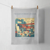 Thumbnail for VINTAGE G4165 - The Barnstormer's Poster - Designed Towels design on lightgray