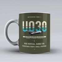 Thumbnail for U030 Flexrotor Mug design on green army airbus