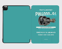 Thumbnail for PW4000-94 design on turquoise ipad tablet case