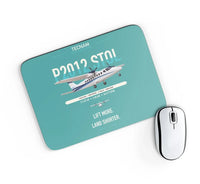 Thumbnail for Tecnam P2012 STOL design on turquoise rectangle mouse pad