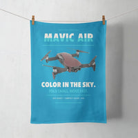 Thumbnail for DJI Mavic Air design on turquoise towel