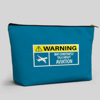 Thumbnail for Warning May Constantly Talk About Zipper Pouch - view 9
