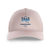 Thumbnail for Diamond DA40 design on pink printed hat