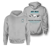 Thumbnail for Percepto Air Max design on light gray hoodie