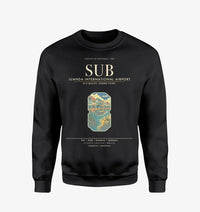 Thumbnail for Juanda International Airport Surabaya SUB Sweatshirt - Black