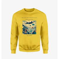 Thumbnail for VINTAGE G4512 - The Supply Drop Over The Valley - Designed Sweatshirts design on yellow