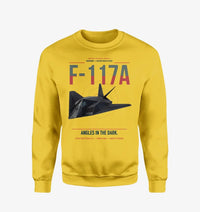 Thumbnail for F-117A Nighthawk design on yellow sweatshirt