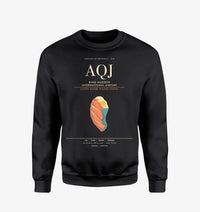 Thumbnail for King Hussein International Airport AQJ Sweatshirt - Black