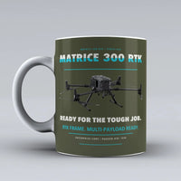 Thumbnail for Matrice 300 RTK Mug design on green army dji