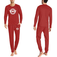 Thumbnail for Ready for Departure men pajamas - Red