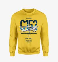 Thumbnail for Cessna 152 design on yellow sweatshirt