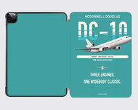 Thumbnail for McDonnell Douglas DC-10 design on turquoise ipad tablet case