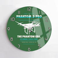 Thumbnail for DJI Phantom 3 Professional design on green no frame wall clock