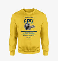 Thumbnail for GE9X design on yellow sweatshirt