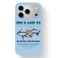 Thumbnail for Autel EVO II Dual 640T V3 Case design on light blue iphone case