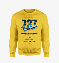 Thumbnail for Boeing 737-900ER design on yellow sweatshirt