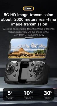 Thumbnail for P11S Drone: 8K HD Dual-Camera, 4-Way Obstacle Avoidance, Optical Flow & ESC - view 12
