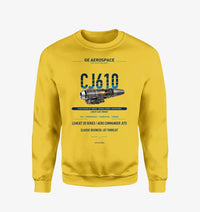 Thumbnail for CJ610 design on yellow sweatshirt