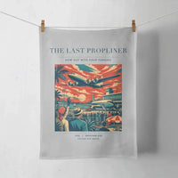 Thumbnail for VINTAGE G4112 - The Last Propliner - Designed Towels design on lightgray