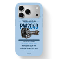 Thumbnail for PW2040 Case design on light blue iphone case