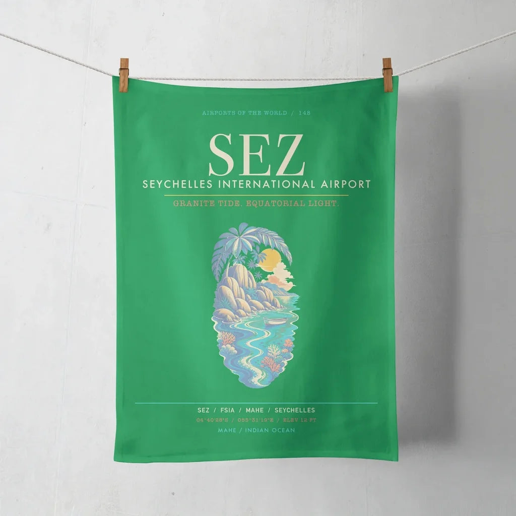 Seychelles International Airport SEZ - Granite Tide Canopy - Green