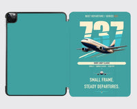 Thumbnail for Boeing 737-500 Classic design on turquoise ipad tablet case