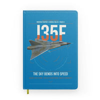 Thumbnail for Saab J 35F Draken design on turquoise notebook