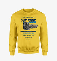 Thumbnail for PW1500G design on yellow sweatshirt