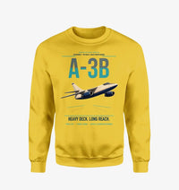 Thumbnail for A-3B Skywarrior design on yellow sweatshirt