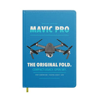 Thumbnail for DJI Mavic Pro design on turquoise notebook