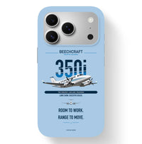 Thumbnail for King Air 350i Case design on light blue iphone case