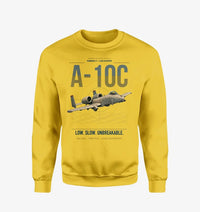 Thumbnail for A-10C Thunderbolt II design on yellow sweatshirt